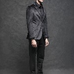 RARE RABBIT Men Mazey Tailored Fit Solid Single-Breasted Blazer