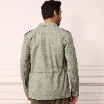 Mr Bowerbird Redloop Power Blazers Single-Breasted Tailored Fit Safari Blazer
