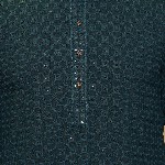 House of Pataudi Ethnic Motifs Embroidered Straight Kurta