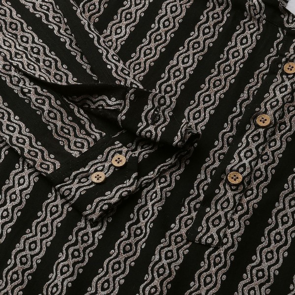 VASTRADO Ethnic Motifs Printed Mandarin Collar Straight Short Kurta