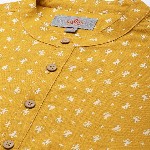 Anouk Men Ethnic Motifs Printed Mandarin Collar Pure Cotton Kurta
