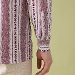 Anouk Woven Design Geometric Kurta