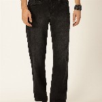 HERE&NOW Men Smart Bootcut Light Fade Stretchable Jeans