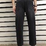 High Star Men Relaxed Fit Mid-Rise Mildly Distressed Light Fade Jeans