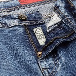 Being Human Men Straight Fit Mid-Rise Low Distress Heavy Fade Stretchable Jeans