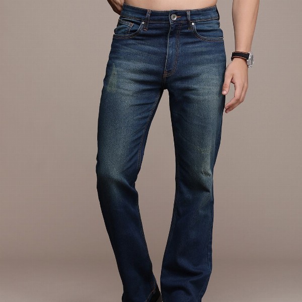 Roadster Men Bootcut Stretchable Jeans