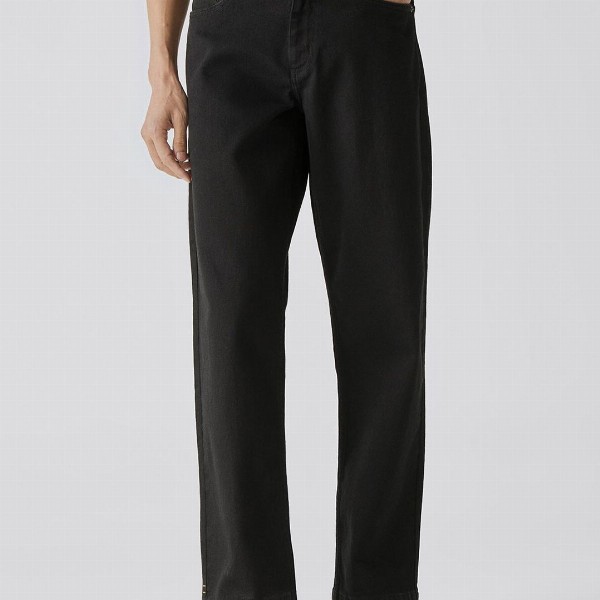 Andamen Men Casual Twill Woven Special Dye Wash Effect Straight Jeans