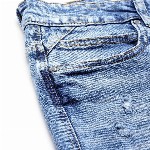 Mast & Harbour Men Slim Tapered Fit Low Distress Light Fade Stretchable Jeans