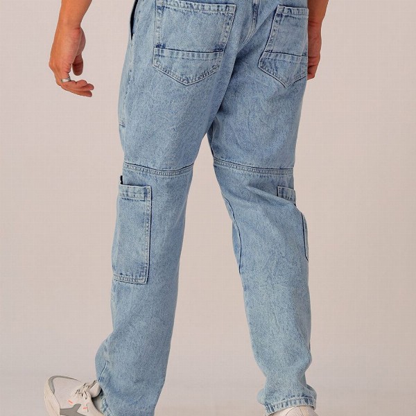 The Indian Garage Co Men Light Fade Jeans