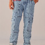 The Indian Garage Co Men Light Fade Jeans