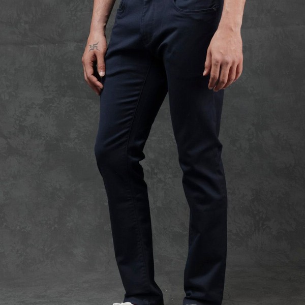 RARE RABBIT Men Cordon Dark Wash Stretchable Jeans