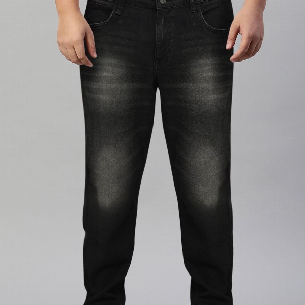 The Roadster Life Co. Men Slim Fit Heavy Fade Stretchable Jeans