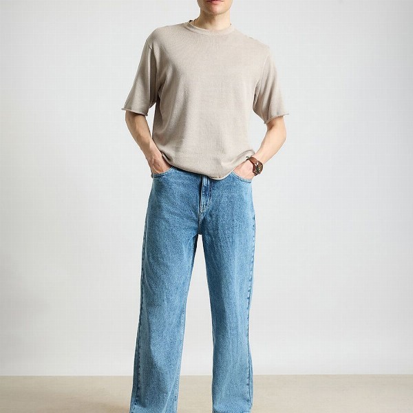 FREAKINS Men Cotton Straight Fit Mid-Rise Jeans