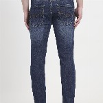 JADE BLUE Men Slim Fit Mid-Rise Light Fade Cotton Stretchable Jeans