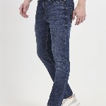 JADE BLUE Men Slim Fit Mid-Rise Light Fade Cotton Stretchable Jeans