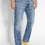 AMERICAN EAGLE OUTFITTERS Men Slim Fit Whiskers & Chevrons Clean Look Stretchable Jeans