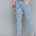 Mast & Harbour Men Blue Slim Fit Stretchable Jeans