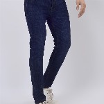 JADE BLUE Men Slim Fit Mid-Rise Light Fade Jeans