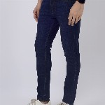 JADE BLUE Men Slim Fit Mid-Rise Light Fade Jeans