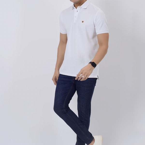JADE BLUE Men Slim Fit Mid-Rise Light Fade Jeans