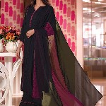Aaghnya Women V-Neck Thread Work Straight Kurta with Palazzos & Dupatta
