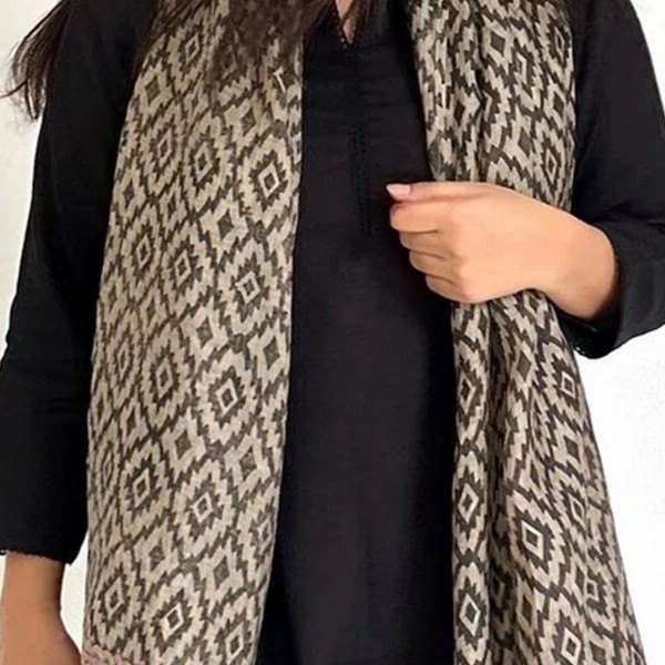 GoSriKi Notched Round Neck Straight Kurta with Palazzos & Dupatta