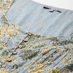 aarke Ritu Kumar Floral Printed Regular Kurta with Trousers & With Dupatta