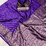 Marziyaa Woven Design Banarasi Saree