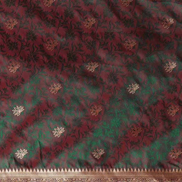 Anouk Woven Design Zari Banarasi Saree