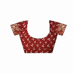 KALINI Bandhani Print Zari Pure Georgette Bandhani Saree