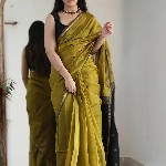 KALINI Woven Design Zari Banarasi Saree