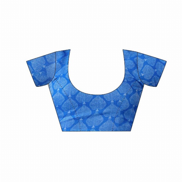 Mitera Ethnic Motifs Pure Linen Ready to Wear Saree