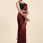 RACHNA Ombre Poly Chiffon Ready To Wear Saree