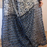 KALINI Ethnic Motifs Ready to Wear Dabu Saree