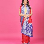 CRAFTYSTYLES Woven Design Zari Pure Silk Banarasi Saree