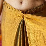 kasee Embroidered Silk Blend Ready to Wear Saree