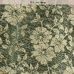 Mitera Green & Gold-Toned Floral Zari Pure Chiffon Saree