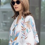 The Roadster Lifestyle Co Floral Printed Shirt Style Top