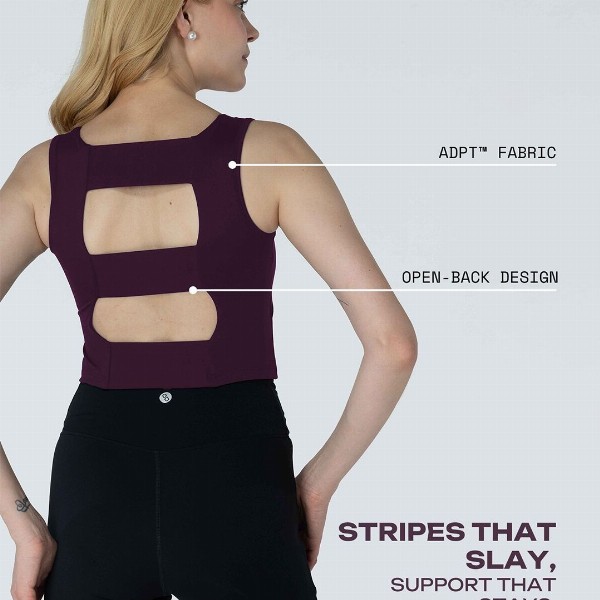 CAVA Wine Styled Back Crop Tank