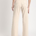 The Roadster Lifestyle Co Women Pure Cotton High rise Bootcut No Fade Jeans