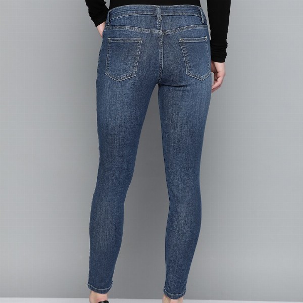 Chemistry Women Skinny Fit Light Fade Stretchable Jeans