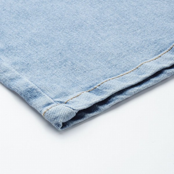 Sztori Women Plus Size Straight Fit Light Fade Stretchable Crop Jeans