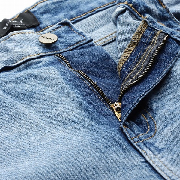 Sztori Women Plus Size Straight Fit Light Fade Stretchable Crop Jeans