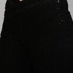 TARAMA Women Black Flared High-Rise Stretchable Jeans