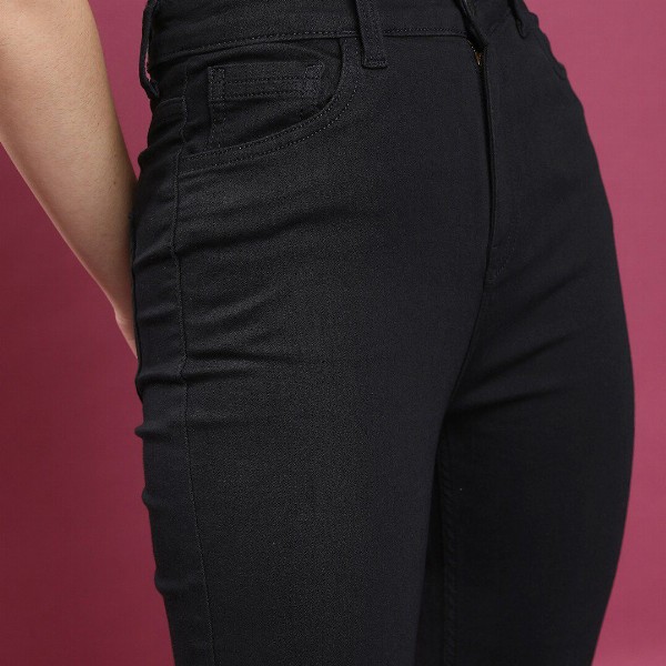 Basics By Tokyo Talkies Women Skinny Fit Clean Look Stretchable Jeans