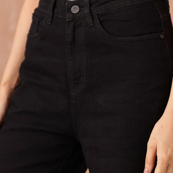 all about you Women Wide Leg High-Rise Stretchable Jeans