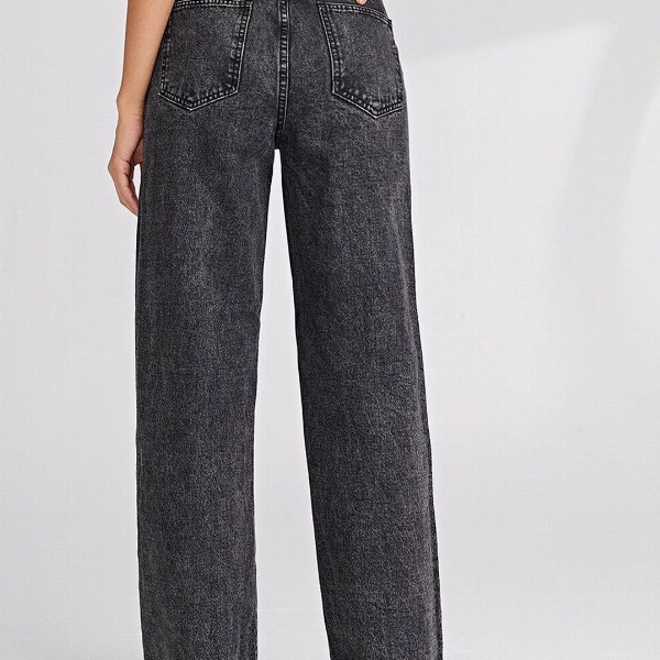 Kotty Women Jean Straight Fit High Rise Stretchable Jeans