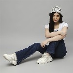 TARAMA Women Blue Bootcut Stretchable Jeans