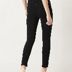 Miss Chase Women Black Skinny Fit High-Rise Clean Look Jeans