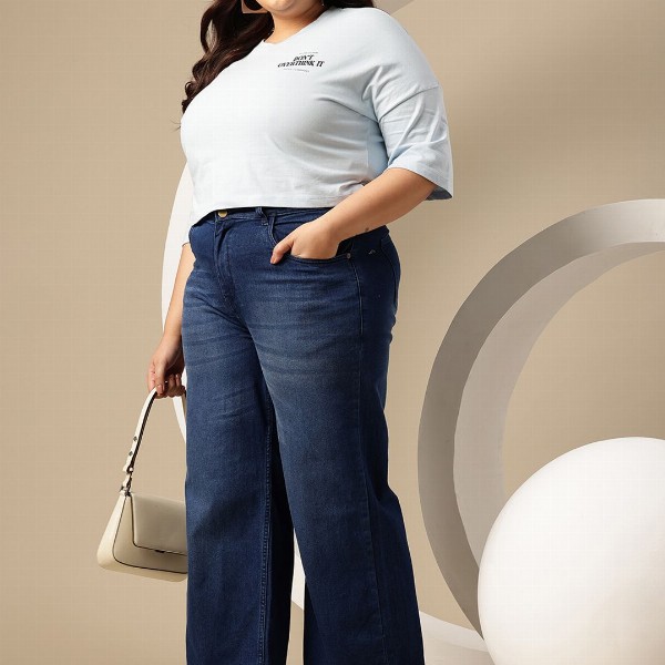 Sztori Women Plus Size Relaxed Fit Jeans